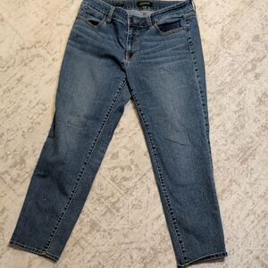 Talbots Boyfriend Jeans in Medium Blue Wash